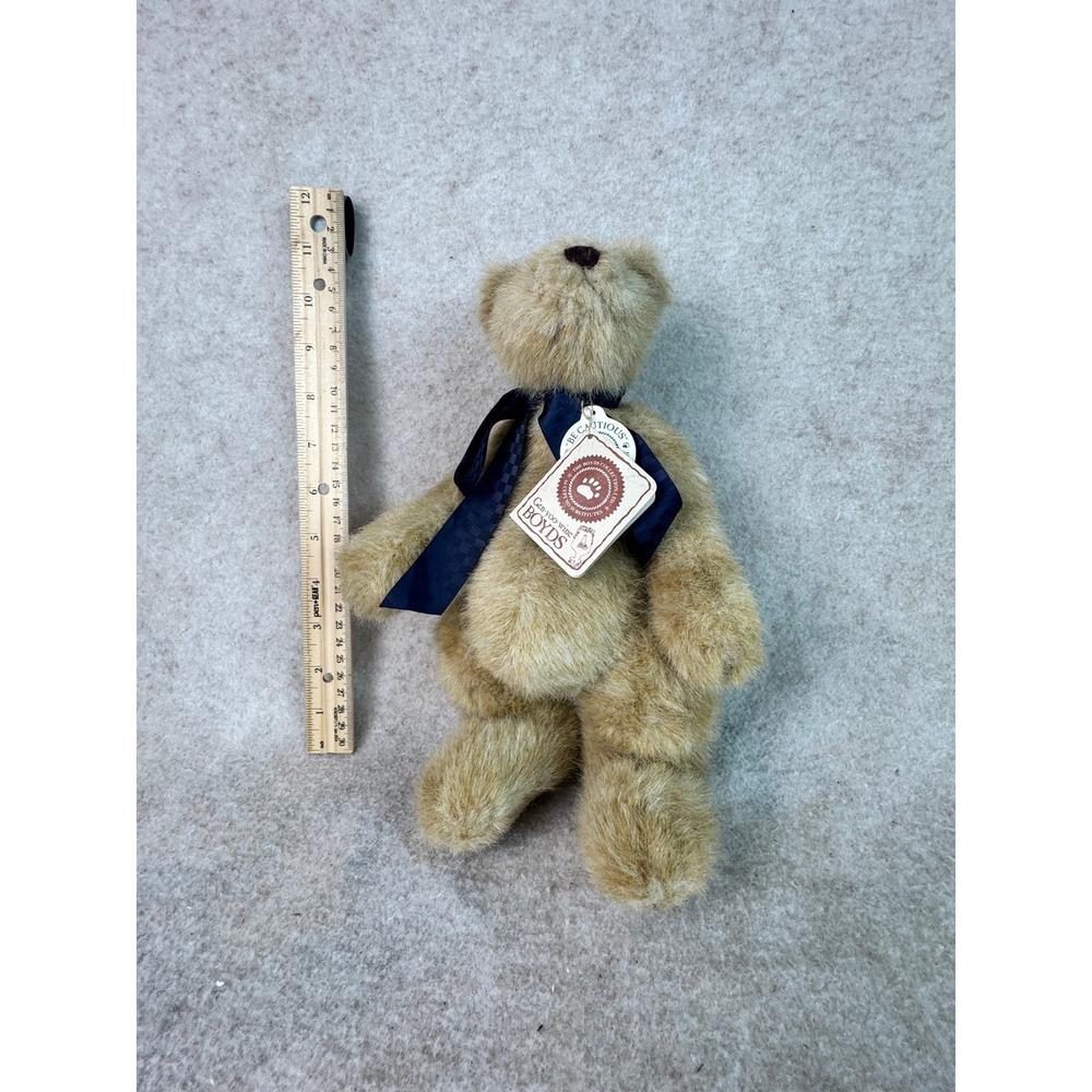 Boyds Collection Artisan Series Wuffler Woofersley Teddy Bear‎ Plush Stuffed Toy